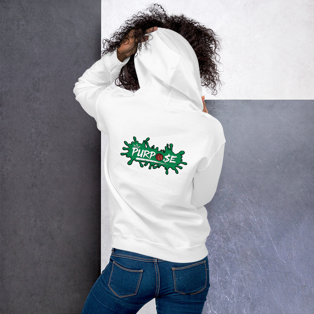 the boston-themed " purpose " hoodie ( unisex )