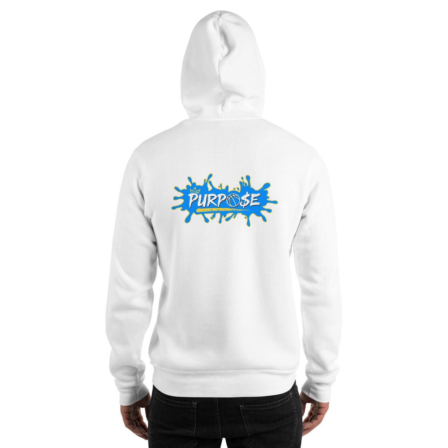 the chicago-themed " purpose " hoodie ( unisex )