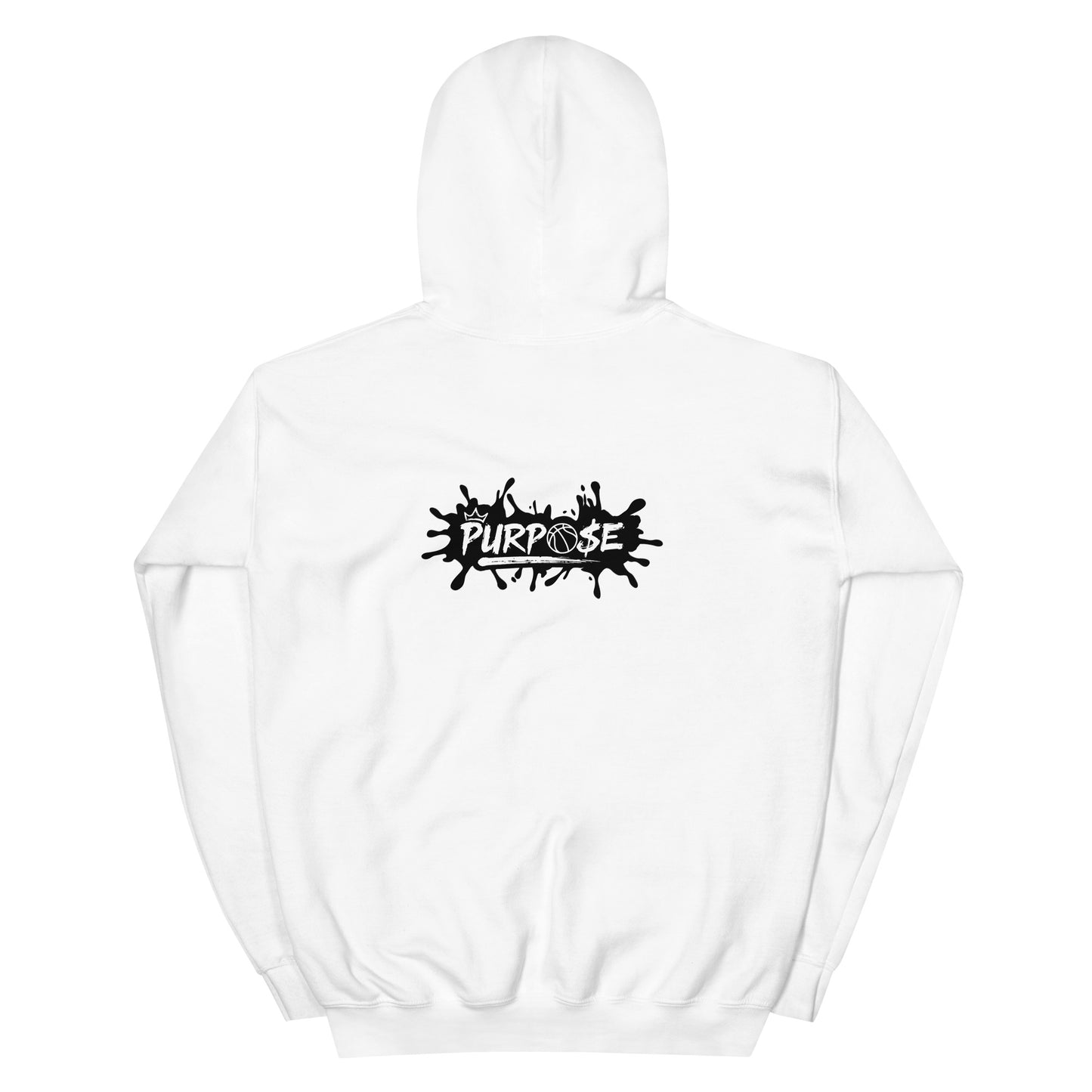 the original " purpose " logo hoodie ( white )